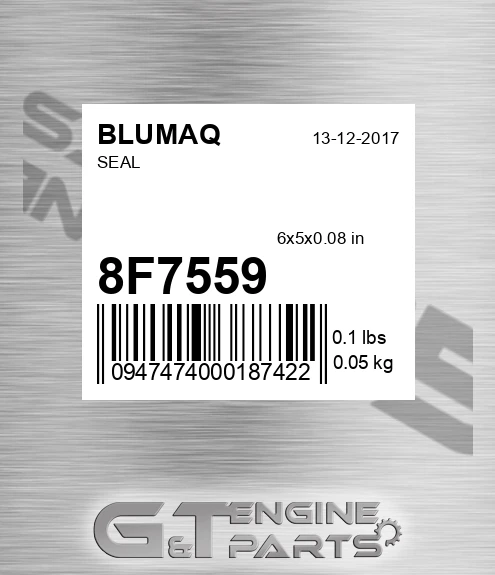 8F-7559 Seal for BLUMAQ