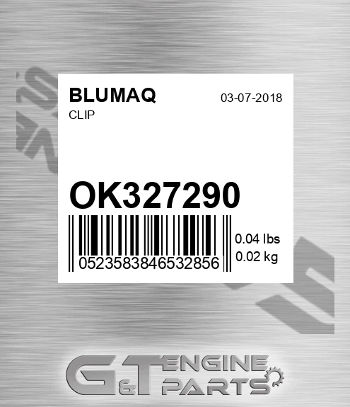 OK327290 Clip for BLUMAQ