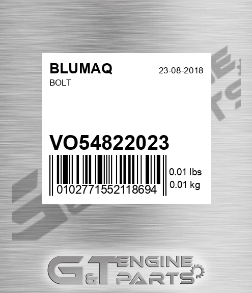 VO54822023 Bolt for BLUMAQ