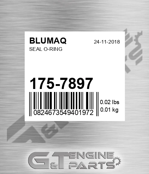 175-7897 BLUMAQ Seal O-ring