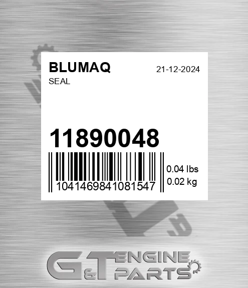 11890048 Seal for BLUMAQ
