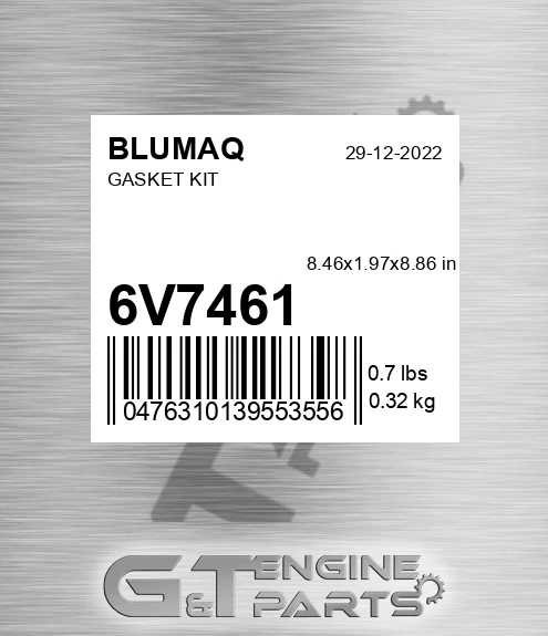 6V-7461 Gasket Kit for BLUMAQ