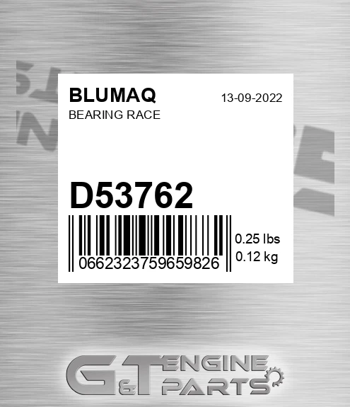 D53762 Bearing Race