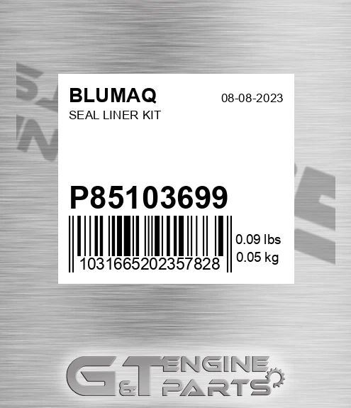 P85103699 Seal Liner Kit
