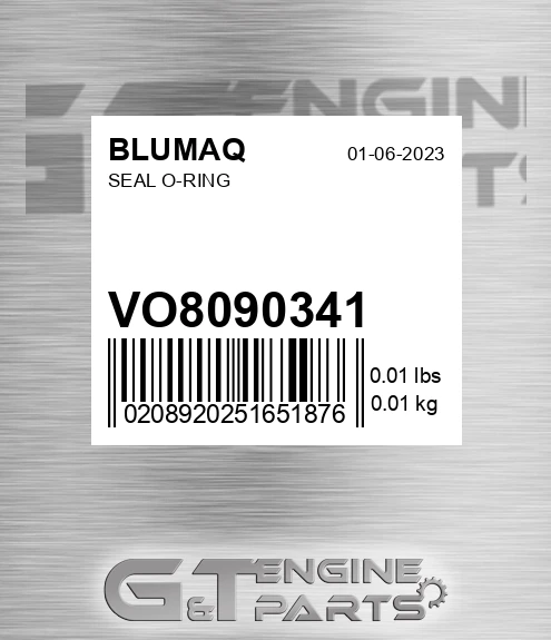 VO8090341 Seal O-ring for BLUMAQ