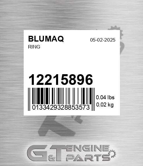 12215896 Ring for BLUMAQ