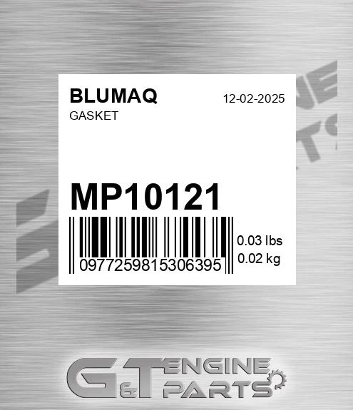 MP10121 BLUMAQ Gasket