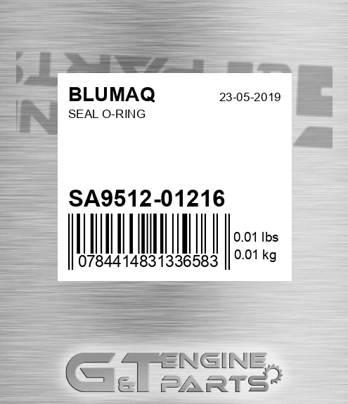 SA9512-01216 Seal O-ring for BLUMAQ