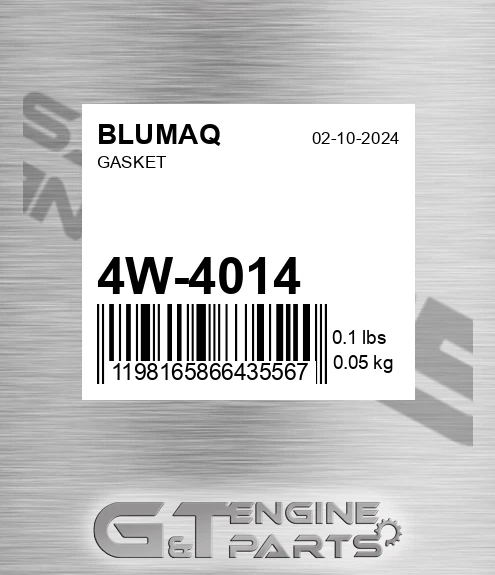 4W-4014 Gasket for BLUMAQ