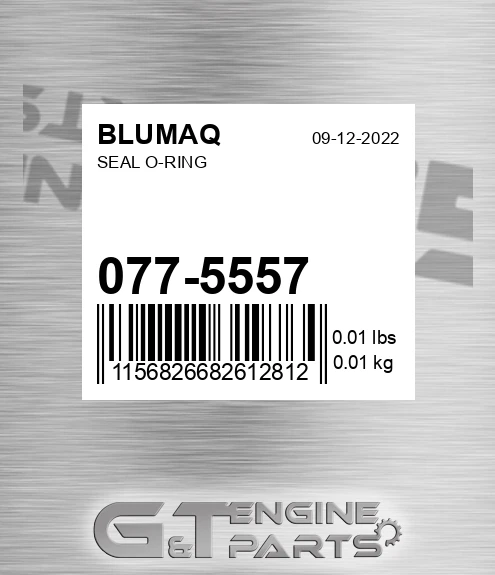 077-5557 Seal O-ring for BLUMAQ