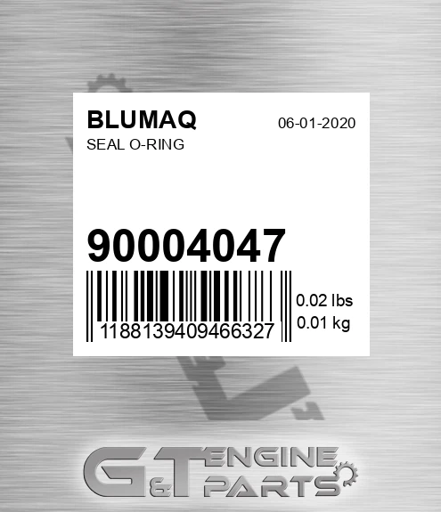900.04047 Seal O-ring for BLUMAQ