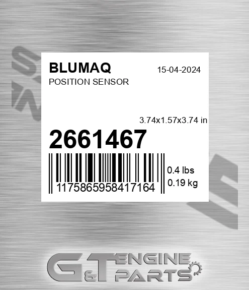 266-1467 Position Sensor for BLUMAQ