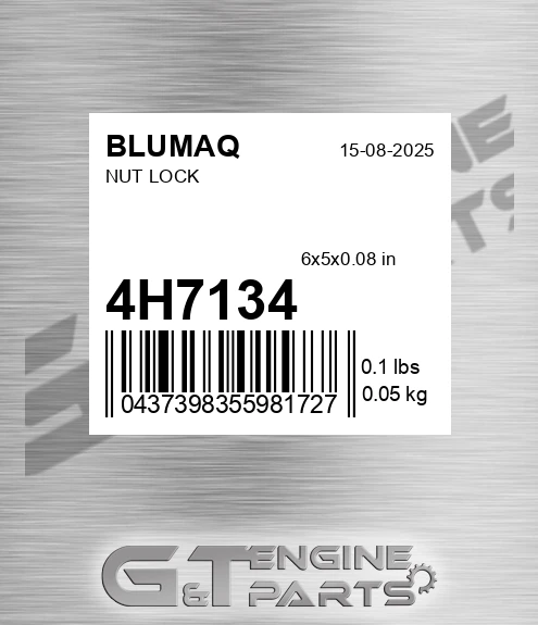 4H-7134 Nut Lock for BLUMAQ