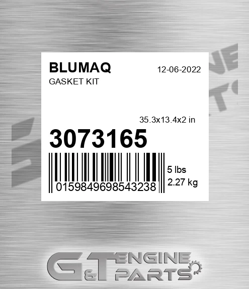307-3165 Gasket Kit for BLUMAQ