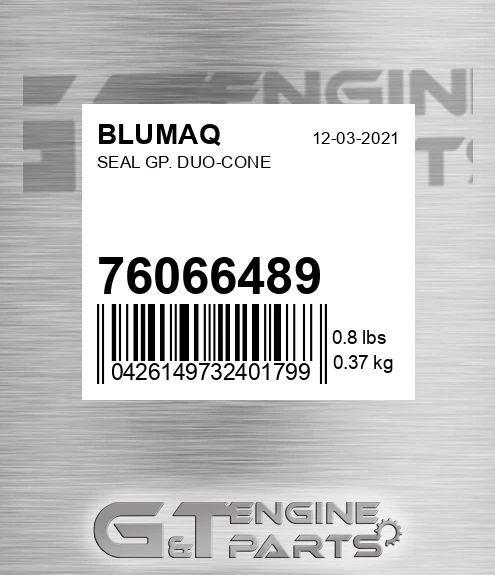 76066489 Seal Gp. Duo-cone