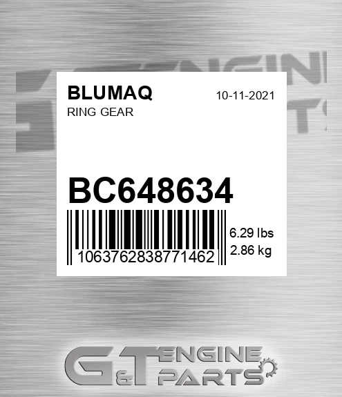 BC64863-4 Ring Gear for BLUMAQ