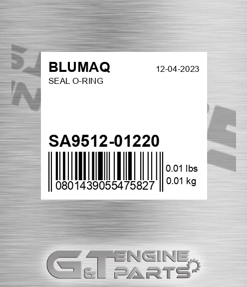 SA9512-01220 Seal O-ring for BLUMAQ