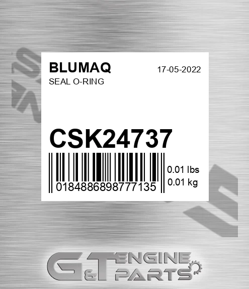 CSK24737 Seal O-ring