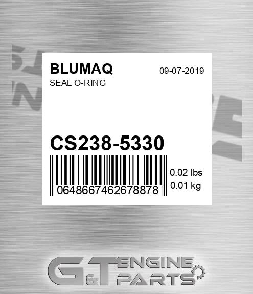 CS238-5330 Seal O-ring for BLUMAQ