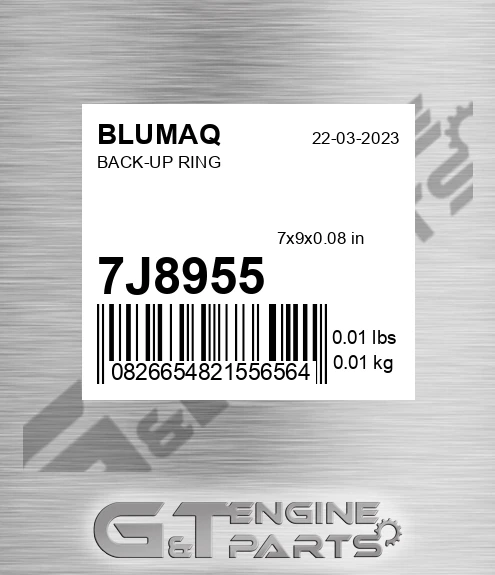 7J-8955 Back-up Ring for BLUMAQ