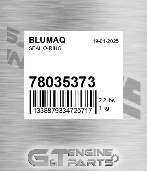 78035373 Seal O-ring for BLUMAQ