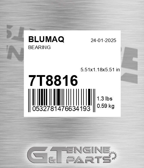 7T-8816 Bearing for BLUMAQ
