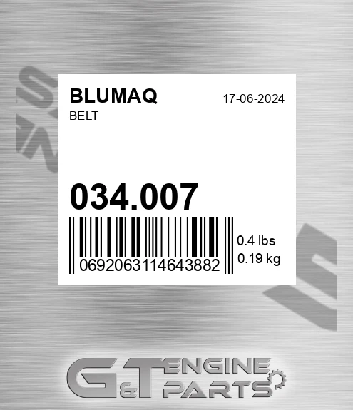 034.007 Belt