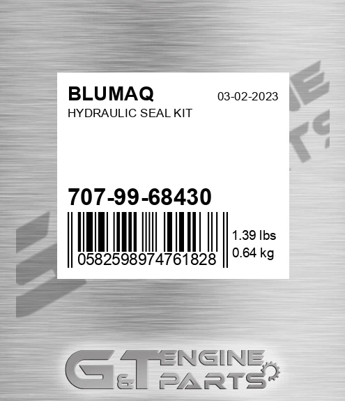 707-99-68430 Hydraulic Seal Kit for BLUMAQ