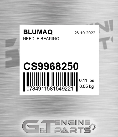CS9968250 Needle Bearing