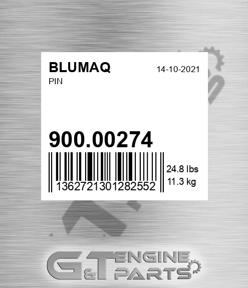 900.00274 Pin for BLUMAQ