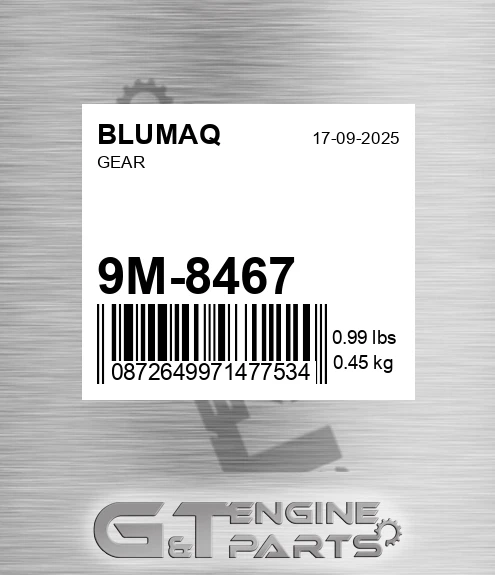 9M-8467 Gear