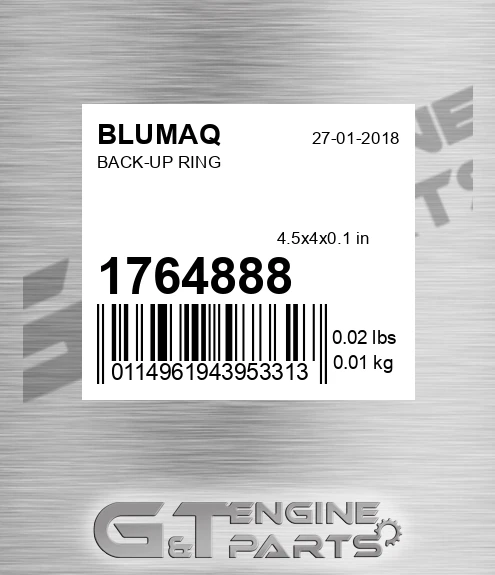 176-4888 Back-up Ring for BLUMAQ