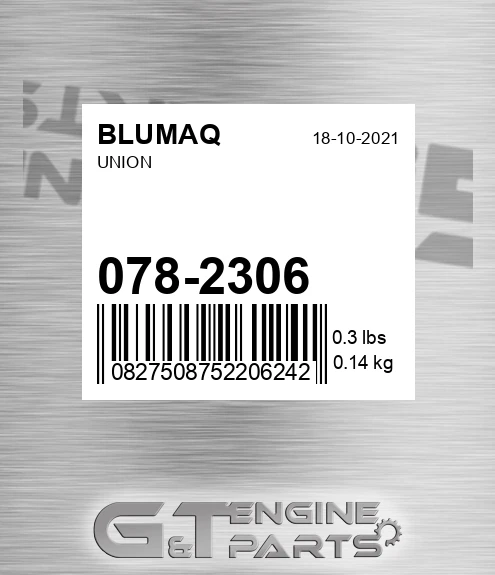 078-2306 Union for BLUMAQ
