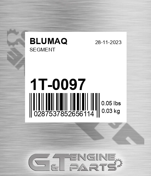 1T-0097 Segment for BLUMAQ