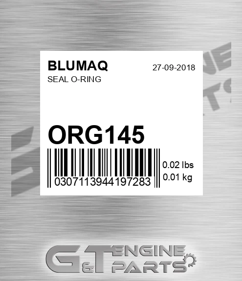 ORG145 Seal O-ring