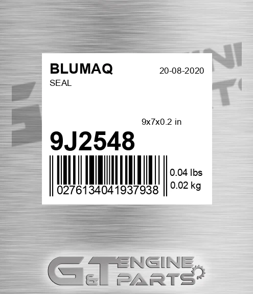 9J-2548 BLUMAQ Seal