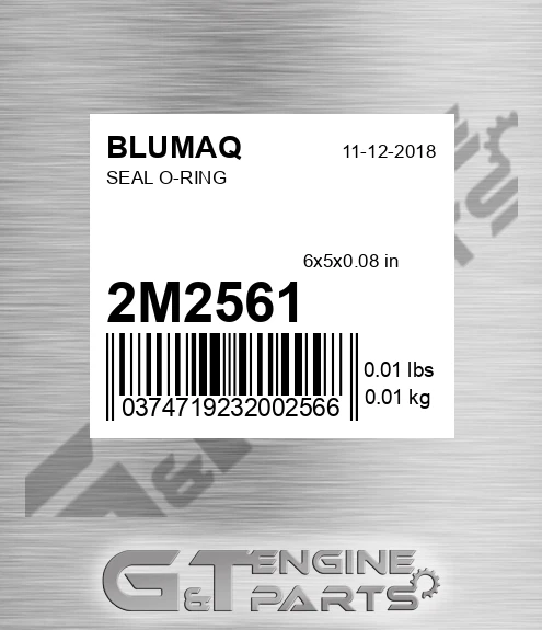 2M-2561 Seal O-ring for BLUMAQ