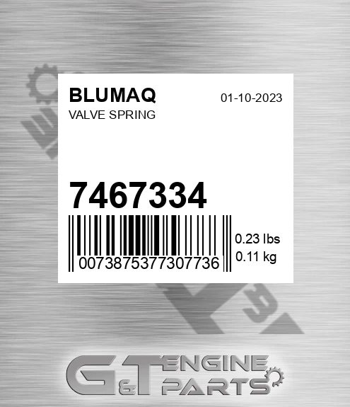 7467334 Valve Spring for BLUMAQ