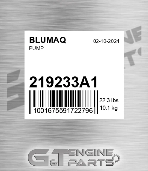 219233A1 BLUMAQ Pump