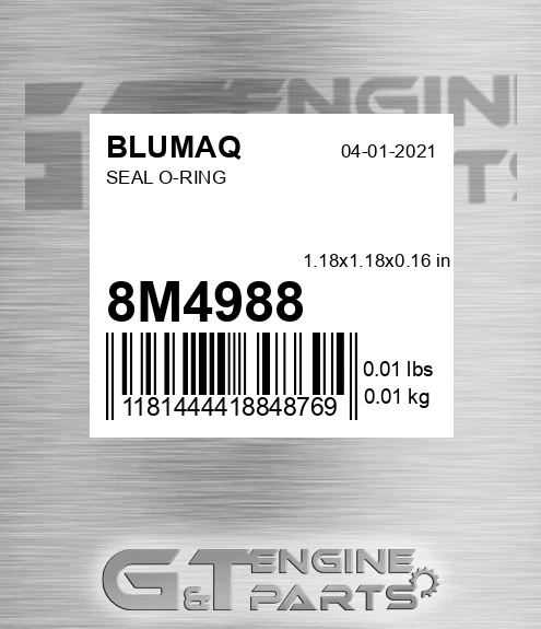 8M-4988 Seal O-ring for BLUMAQ