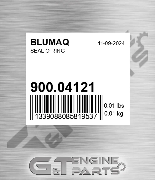 900.04121 Seal O-ring for BLUMAQ