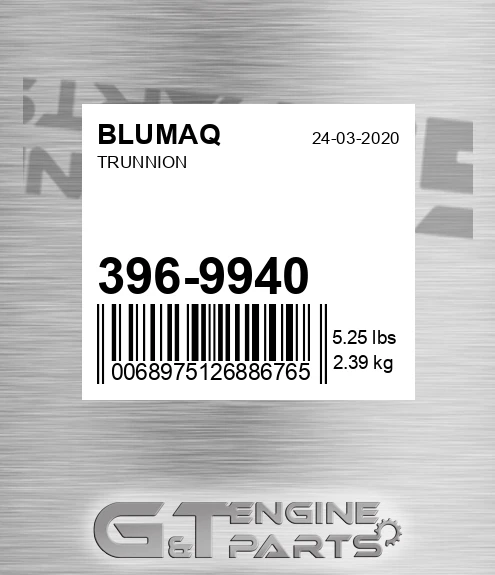396-9940 BLUMAQ Trunnion