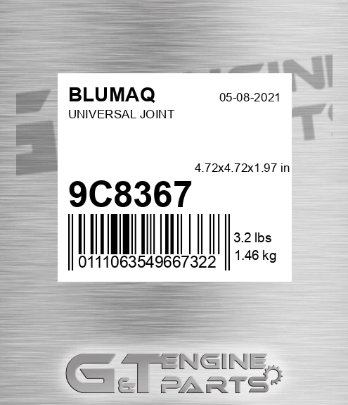 9C-8367 BLUMAQ Universal Joint