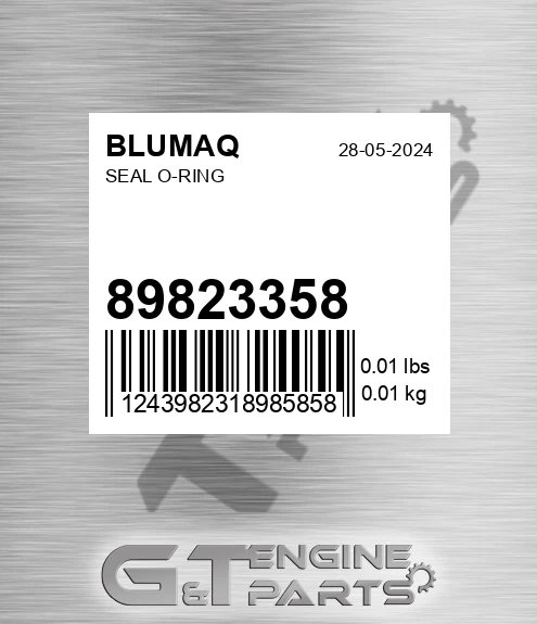 89823358 BLUMAQ Seal O-ring