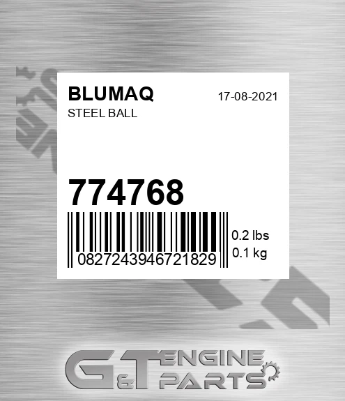 774768 BLUMAQ Steel Ball