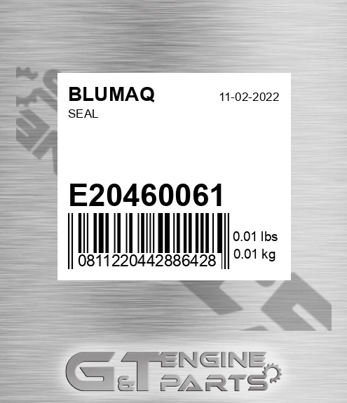 E20460061 Seal for BLUMAQ