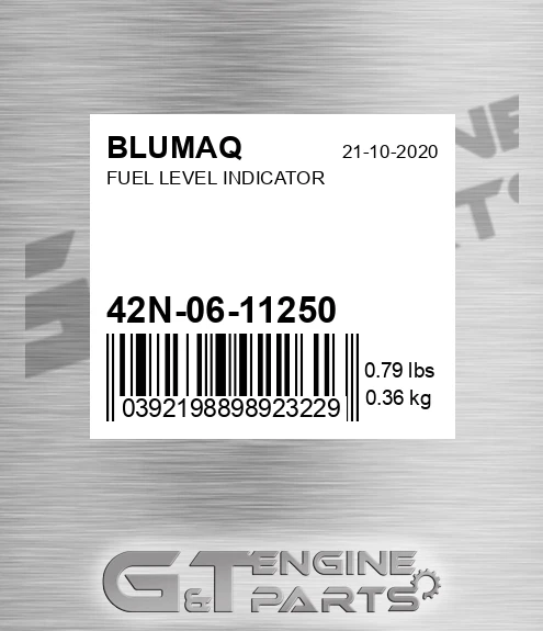 42N-06-11250 Fuel Level Indicator for BLUMAQ