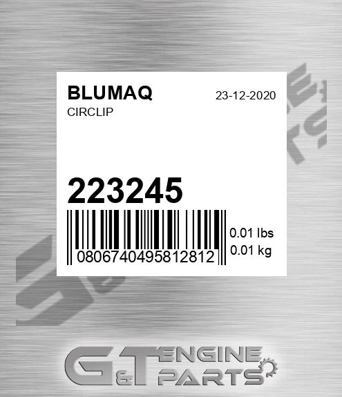 223245 BLUMAQ Circlip
