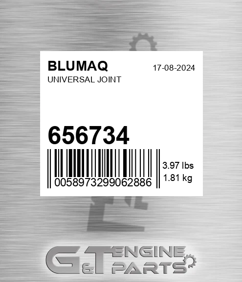 656734 Universal Joint for BLUMAQ