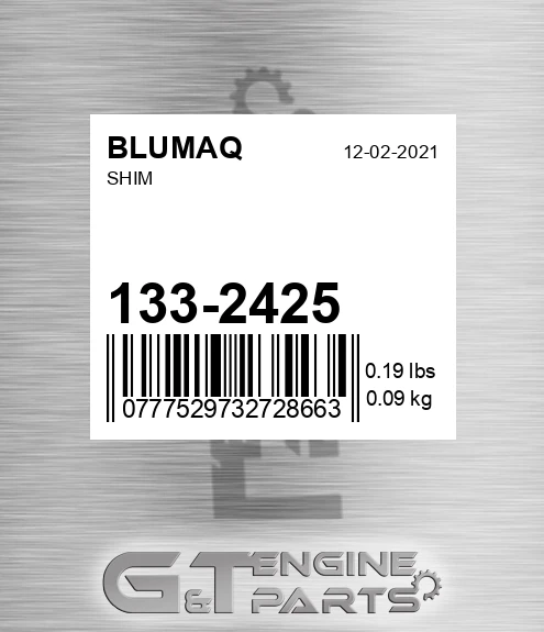 133-2425 BLUMAQ Shim